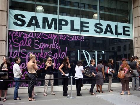 nyc sample sales 2024